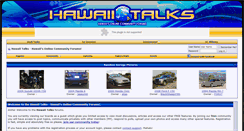 Desktop Screenshot of hawaiitalks.net